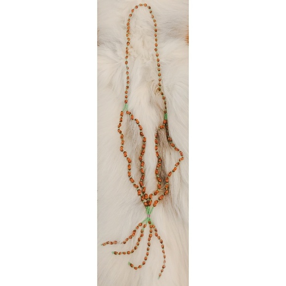 Handmade Cherokee Juniper Seed Necklace - Picture 1 of 4